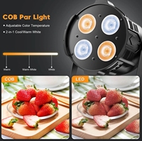 Cob par light 4 Big Eye 200w Dmx512 Audience COB LED Blinder Face Light Pour Partie lumières mariage stagemx contrôleur