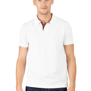 Polos de manga corta de punto de piqué de algodón para hombre, fabricante de ropa personalizada, logotipo bordado, Polo para hombre, camiseta OEM - Product Image 1