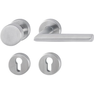 Juego de luces LED Stockholm Rosette 1140/42KV/42KVS F1 Redondo OB DIN Izquierda/Derecha D/D HOPPE de Aluminio para Decoración del Hogar de HOPPE - Product Image 1