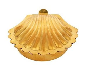 Pooja tradicional latón hecho a mano Kumkum Sindoor Chandhan titular hermoso y seguro para uso diario - Product Image 5