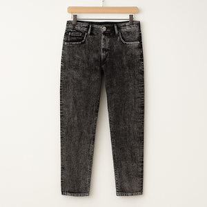 Sandra Trader Men's กางเกงเอวสูงปานกลางผ้าฝ้าย100% ระบายอากาศป้องกันการเกิดรอยยับน้ำหนักเบา - Product Image 3