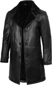 เสื้อแจ็กเก็ตตัวยาวใช้ได้ทั้งผู้ชายและผู้หญิงเสื้อแจ็คเก็ตหนังวัวแท้สินค้ามาใหม่ - Product Image 2