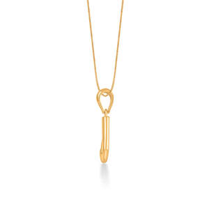 Colgante de Oro con Letra D Diva - Amuleto con Forma de Número - Product Image 5