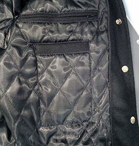 Venta caliente personalizado estilo fresco polar invierno cuero Versity chaquetas béisbol bombardero chaquetas de cuero para hombres - Product Image 3