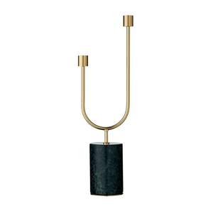 Candelabro de Hierro Forjado para Ofrendas, Construcción Resistente y Duradera con un Encanto Rústico y Audaz Iluminado por Velas - Product Image 4