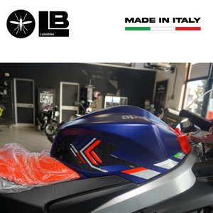 Autocollants 3D personnalisés pour moto Aprilia RS 660 2020-2025, protections latérales de réservoir - Product Image 4