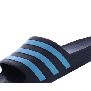 Chaussures unisexes Adidas Adilette Aqua Couleur : Bleu marine/bleu 100% authentiques - Product Image 3
