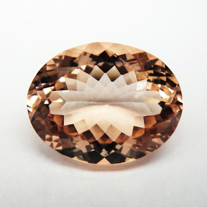 Morganite rose de Madagascar 3A, forme ovale, taille facetée, pierre précieuse semi-précieuse authentique pour la fabrication de bijoux, GEMFORTE INC - Product Image 4