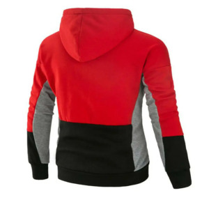 Fabricants de sweats à capuche personnalisés unisexes, tissus sur mesure pour sweats à capuche pour hommes, 100% coton, à capuche uni - Product Image 5
