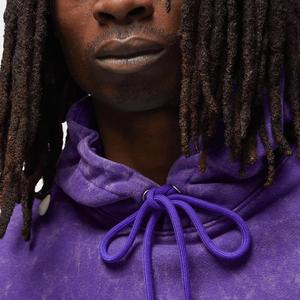 Hombres personalizados desgastados de gran tamaño en blanco ácido Vintage ácido lavado sudaderas con capucha de peso pesado Sudadera con capucha para la venta - Product Image 4