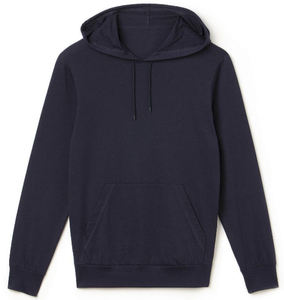 Sweat à capuche à manches courtes en coton 100% imprimé sur mesure pour hommes et femmes, pull de printemps - Product Image 2