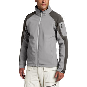 Chaqueta Softshell de Lona Transpirable para Hombre, Diseño OEM, de Alta Calidad, Resistente al Agua y al Viento, con Cuello Alto y Logotipo Frontal - Product Image 5
