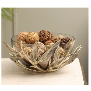 Bol de service de mariage moderne poli chocolat lavable au lave-vaisselle pour les fêtes et les fêtes de restaurants - Product Image 1