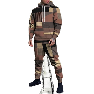 Nouveau Survêtement Unisexe 100% Coton Brodé 2025 – Tenue d'Hiver Respirante pour Jogging et Entraînement, Coupe Classique, Style Streetwear avec Capuche et Poches - Product Image 6