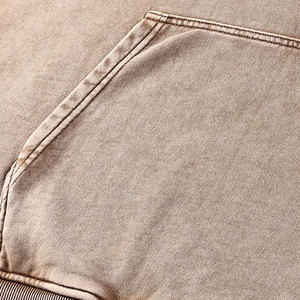 เสื้อฮู้ดดี้สไตล์ใหม่ ล้างสีแบบแอซิดวอช ผ้าคอตตอนผสมเนื้อนุ่ม สวมใส่สบาย เหมาะสำหรับลุคสตรีทแวร์ในเมือง - Product Image 6