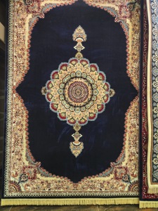 Serie Nostalgia afgano turcomano estampado bambú especial telar alfombra turca poliéster alfombras Adiva alfombra y alfombra - Product Image 6