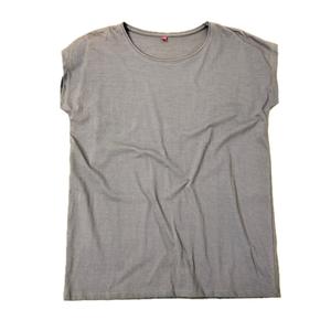 Moda-Advance 2025 Camiseta de gran tamaño con estampado personalizado Camiseta informal de media manga holgada de inspiración europea para versatilidad Camiseta de mujer - Product Image 2