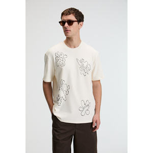 T-shirt da uomo GRIMELANGE BAGGY in 100% cotone, vestibilità oversize, stampa, manica corta, girocollo - Product Image 1
