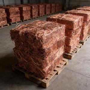 Fil de cuivre pur, déchets de fil de cuivre, fil de cuivre propre et brillant pour le traitement - Product Image 2