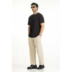 T-shirts en coton 100% Relax Fit MN-TS-WS25-003, logo uni, respirants et infroissables, coupe ample, en jersey, poids 220-300 grammes - Product Image 4