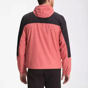 Vêtements personnalisés pour hommes, imperméables et décontractés, coupe-vent uni, vestes de pluie pour l'hiver, en polyester, style High Street, vente en gros - Product Image 3
