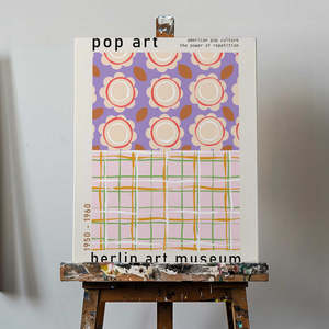 Museo de Arte de Berlín, Arte Pop sobre Lienzo para Decoración de Paredes - Product Image 2