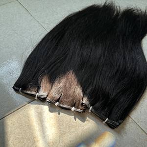 Proveedor Paquete de cabello humano vietnamita Cabello natural liso de alta calidad natural vietnamita Adecuado para todo tipo de piel Cabello virgen - Product Image 3