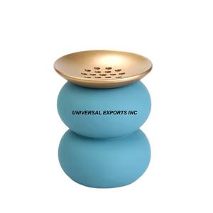 Vente chaude Brûleur Bakhoor Décoratif Belle Qualité À La Main Porte-Encens Forme Ronde De Luxe en métal Mubkhar - Product Image 1