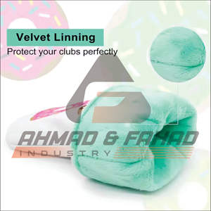 Couvre-chef de pilote de golf en cuir PU conçu sur mesure avec logo brodé Couvre-chefs de haute qualité - Product Image 5