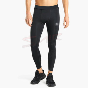 Leggings de sport et yoga taille haute pour hommes, personnalisables, grandes tailles, confortables, sans coutures, séchage rapide, respirants, pour l'entraînement et le fitness - Product Image 1