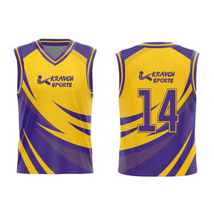 Maillot de basket-ball professionnel à col en V, respirant, vêtements de sport, maillot de basket-ball - Product Image 3