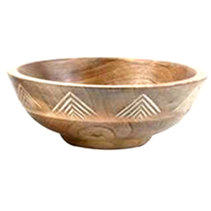 Bol à mélanger de service de cuisine unique personnalisé en bois d'acacia nouveau Design 2025 artisanat indien article décoratif pour la maison de haute qualité - Product Image 3