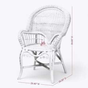 Tissé Rotin Chaise À Bascule Chaise Longue Design Moderne Extérieur un salon Chambre Restaurant Utilisation - Product Image 5