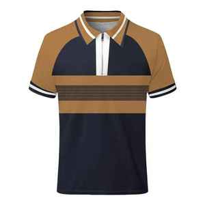 Última moda de los hombres de impresión personalizada de punto sólido para camisas de serigrafía transpirable de talla grande Unisex - Product Image 6