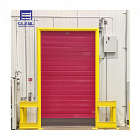 Portes rapides pour congélateurs, portes industrielles/garages, portes frigorifiques pour l'utilisation dans les usines de transformation des produits de la mer ou les entrepôts