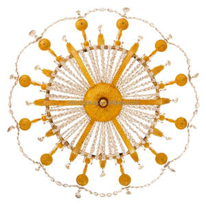 Lustre en ornement <span class=keywords><strong>de</strong></span> style français, grand chandelier en cristal, luxueux pour résidence, palais, villa, 24 ampoules, personnalisable - Product Image 5
