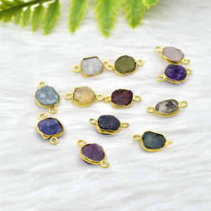 Colgante de piedras preciosas crudas de tanzanita, conjunto de bisel de plata de ley 925 Vermeil de oro, regalo de joyería elegante para ella - Product Image 2