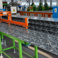 Panneaux de plancher en treillis galvanisé pour systèmes de planchers en béton préfabriqués, haute capacité de charge, panneaux de plancher structurels