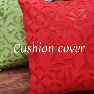 Housse de coussin bohème faite à la main, housse de coussin en coton indien, housse de coussin en coton indien imprimé à la main, housse de coussin rustique faite à la main - Product Image 1