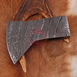 Custom Logo Damascus <b>Axe</b> Head 2025 Damascus <b>Axe</b> Head - Product Image 5