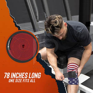 Enveloppes de genou en néoprène de haute qualité pour l'haltérophilie et l'entraînement en salle de sport Bandages de musculation Sangles - Product Image 6