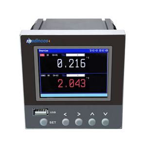 MPR800: 2,4,6,8-Kanal MODBUS RS485 LCD-Anzeige Digitaler & Papierloser Temperatur-Diagrammrekorder mit Alarm, USB-Datenflash-Speicher - Product Image 3