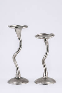 Soporte de vela con acabado antiguo vintage Soporte de metal elegante para decoración de bodas y banquetes a precio mayorista - Product Image 6