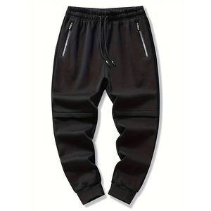 Pantalon de survêtement personnalisé pour homme, en molleton de coton respirant, coupe ample, pour le sport et le fitness en extérieur, grandes tailles - Product Image 5