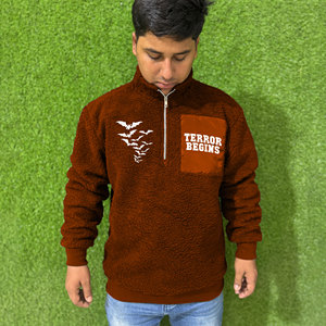 New Oem Design Custom With Logo Printed Winter <b>Fleece</b> <b>Sherpa</b> Best Design Pullover Hoodies For <b>Men</b> - Product Image 1