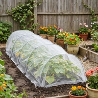 Filets agricoles en plastique HDPE durables 50 mailles pour la protection des légumes contre les insectes, les mouches, les abeilles et les pucerons – Découpables sur mesure