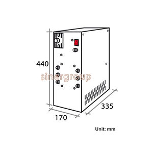 Enfriador de Agua Bajo Mostrador Polares de 3 Vías, Agua Fría, a Temperatura Ambiente y con Gas, 30L/H, con Banco de Hielo, Listo para Usar - Product Image 2