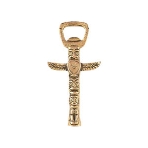 Abrebotellas de vino de diseño elegante, hecho a mano, Metal dorado, bebida fría y abridor de vino, venta al por mayor, uso en restaurantes de Hotel - Product Image 1