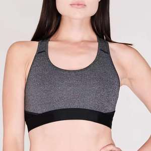 New Arrival Fitness Custom High Quality Seamless Workout <b>Backless</b> Yoga Solid Color Plus Size <b>Sports</b> Gym <b>Bra</b> for Women - Product Image 1