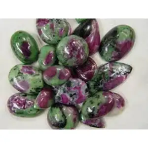 Rubí Zosite Chakra Piedras preciosas curativas Cristal espiritual Piedras preciosas semipreciosas Precios de venta completos de alta calidad